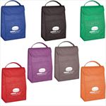 JH3561 Crosshatch Non-Woven Lunch Bag With Custom Imprint